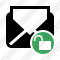 Mail Read Unlock Icon