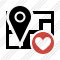 Map Location Favorites Icon