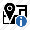 Map Location Information Icon