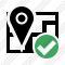 Map Location Ok Icon