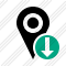 Map Pin Download Icon