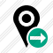 Map Pin Next Icon