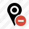 Map Pin Stop Icon