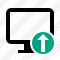 Monitor Upload Icon