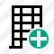 Office Building Add Icon