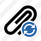Paperclip Refresh Icon