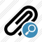 Paperclip Search Icon
