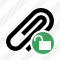 Paperclip Unlock Icon