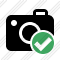 Photocamera Ok Icon