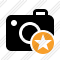 Photocamera Star Icon