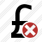 Pound Cancel Icon