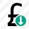 Pound Download Icon