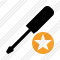 Screwdriver Star Icon