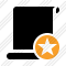 Script Blank Star Icon