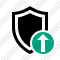 Shield Upload Icon