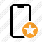 Smartphone 2 Star Icon