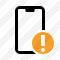 Smartphone 2 Warning Icon