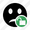 Smile Unhappy Unlock Icon