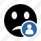 Smile Unhappy User Icon