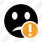 Smile Unhappy Warning Icon