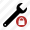 Spanner Lock Icon