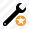 Spanner Star Icon