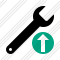 Spanner Upload Icon