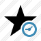 Star Clock Icon