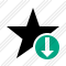 Star Download Icon