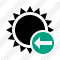 Sun Previous Icon