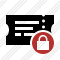 Ticket Lock Icon