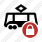 Tram Lock Icon