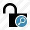 Unlock Search Icon