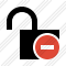 Unlock Stop Icon