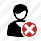 User 2 Cancel Icon