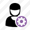 User Woman Settings Icon