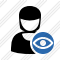 User Woman View Icon