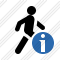 Walking Information Icon