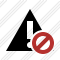 Warning Block Icon