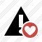 Warning Favorites Icon