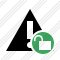 Warning Unlock Icon