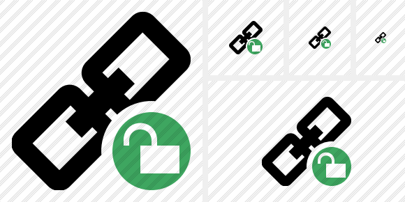 Link Unlock Icon