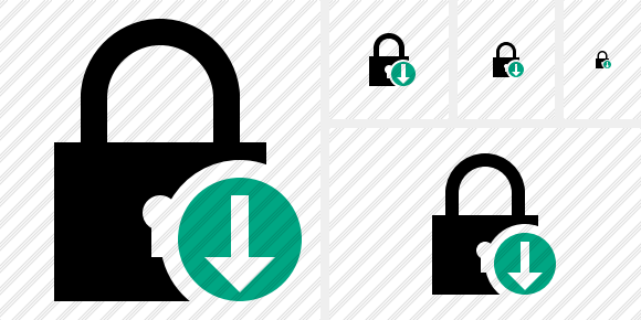 Lock Download Icon