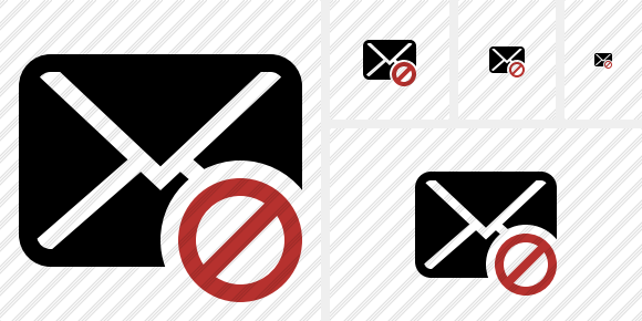 Mail Block Icon