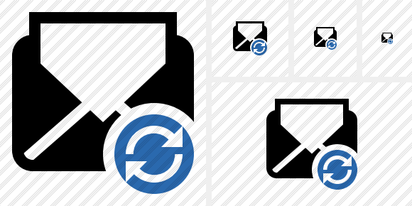 Mail Read Refresh Icon