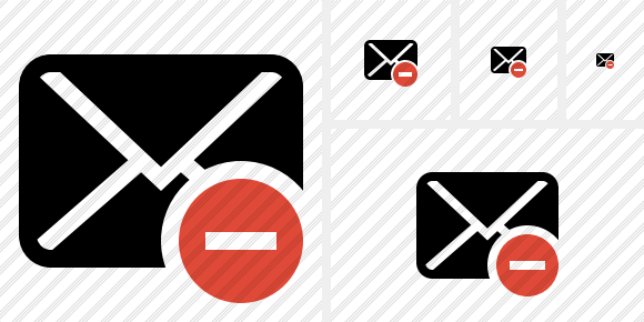 Mail Stop Icon