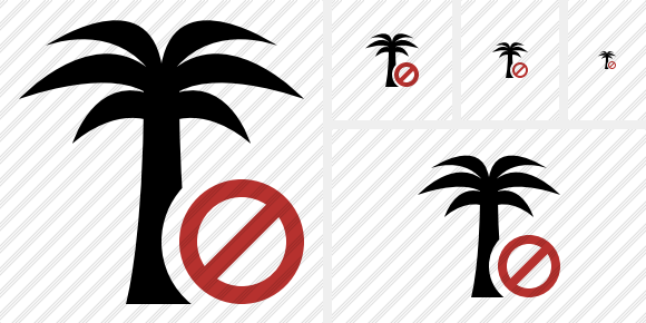 Palmtree Block Icon