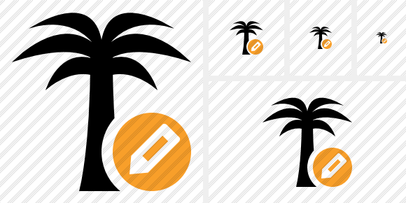 Palmtree Edit Icon