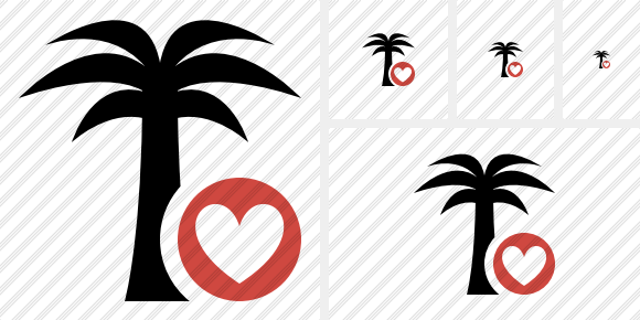 Palmtree Favorites Icon