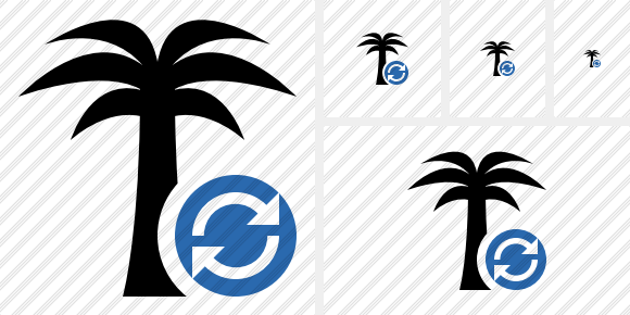 Palmtree Refresh Icon